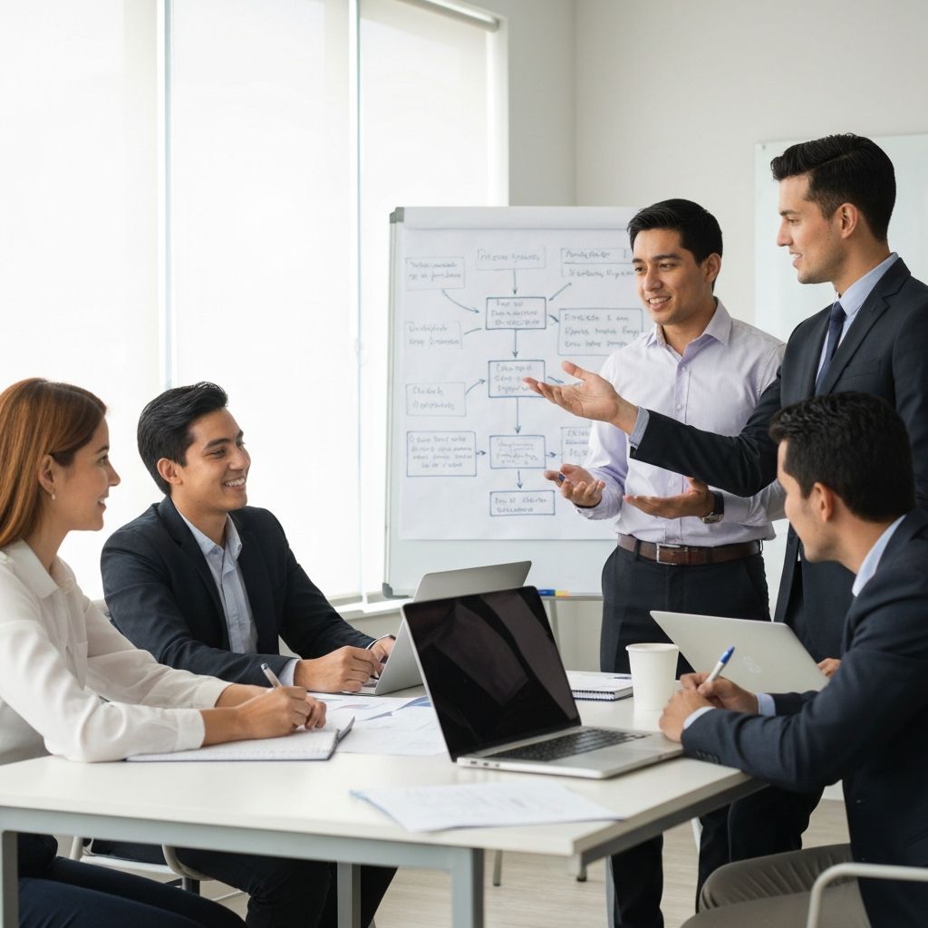 Equipo BPMZ en sesión de diagnóstico con cliente